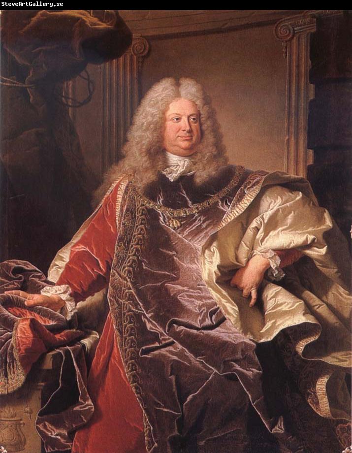 Hyacinthe Rigaud Count Philipp Ludwing Wenzel of Sinzendorf